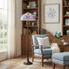Wisteria Bloom 62 inch 75 watt Matte Black Floor Lamp Portable Light