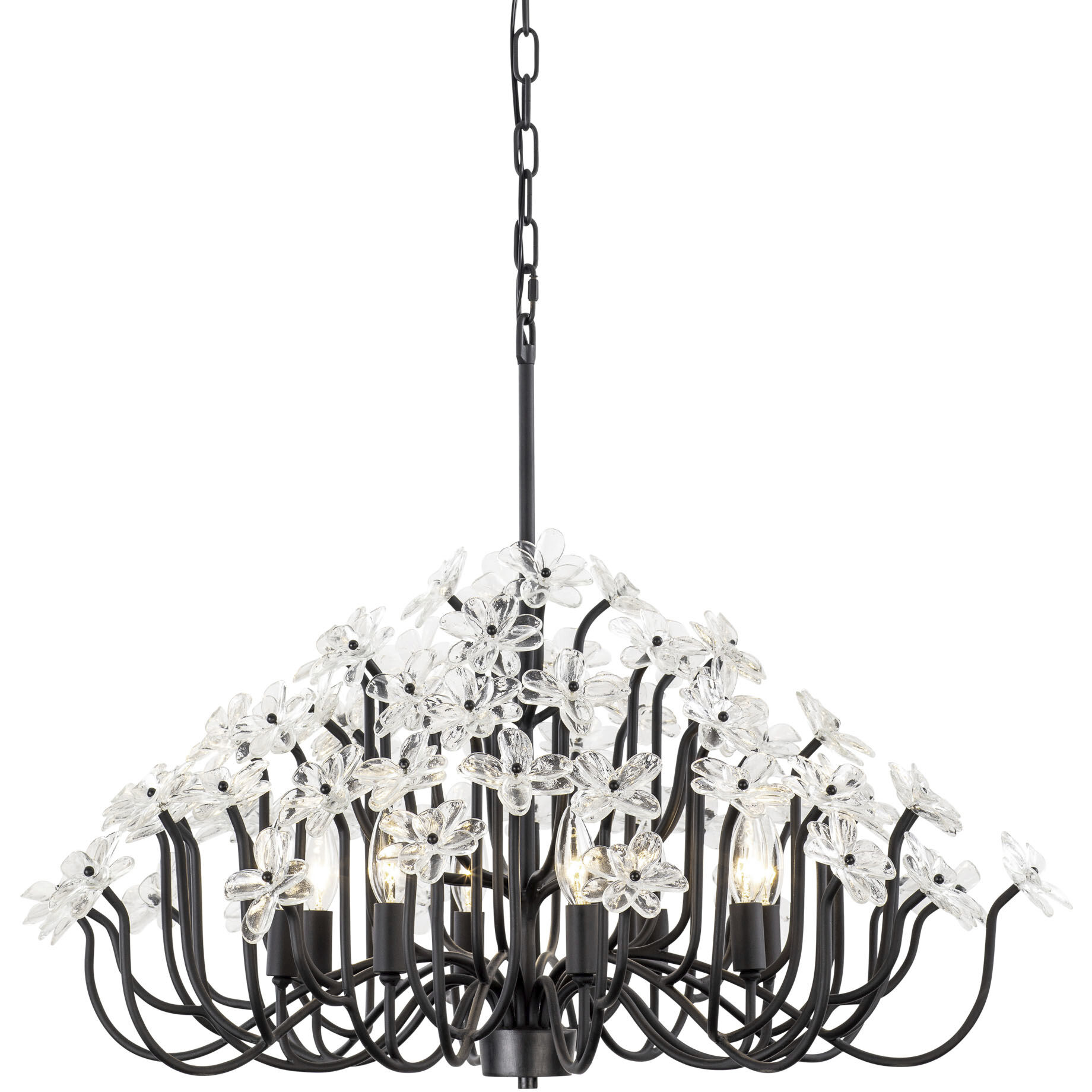 Wildflower 8 Light 32.00 inch Chandelier
