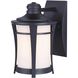 Madison 1 Light 11 inch Black Outdoor Wall Light