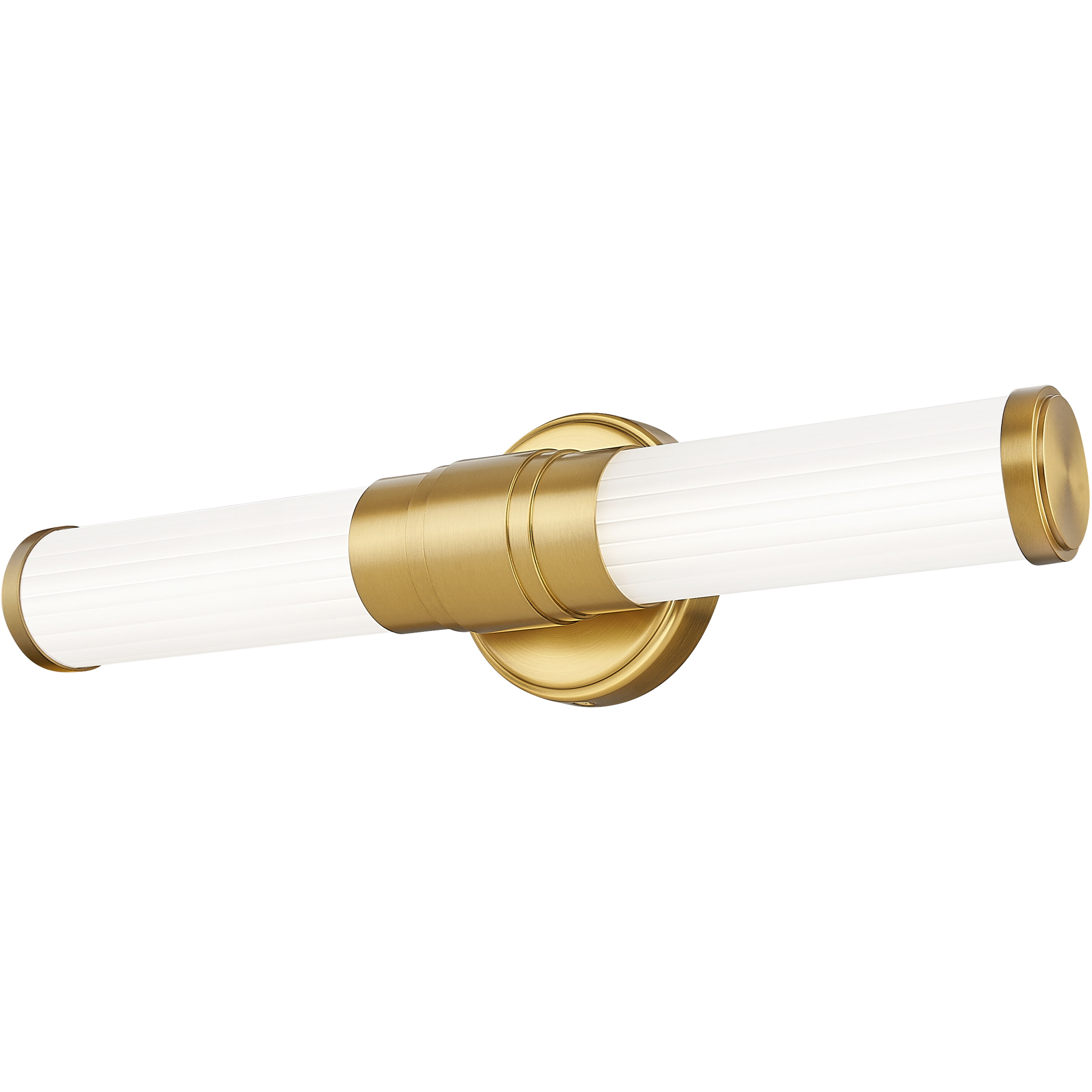 Warwick LED 18.5 inch Modern Gold Bath Vanity Wall Light