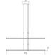 Tik-Tak LED 47.5 inch Satin White Pendant Ceiling Light