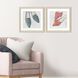 Flats Heels Multi and Blue and Pink Framed Art, Propac