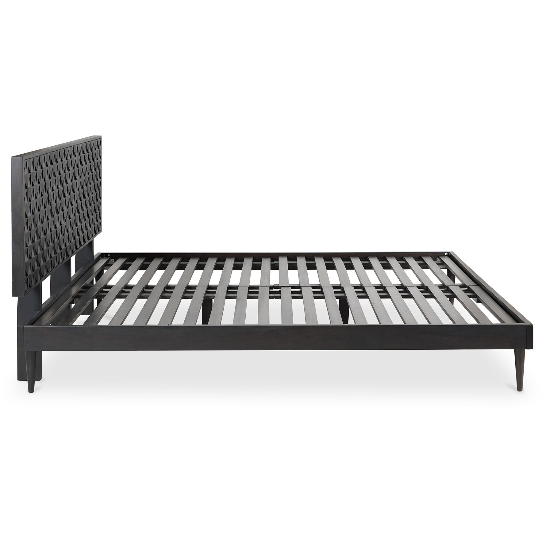 Pablo Black Bed, Queen