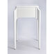 Butler Loft Wilshire  27 X 20 inch Glossy White Accent Table