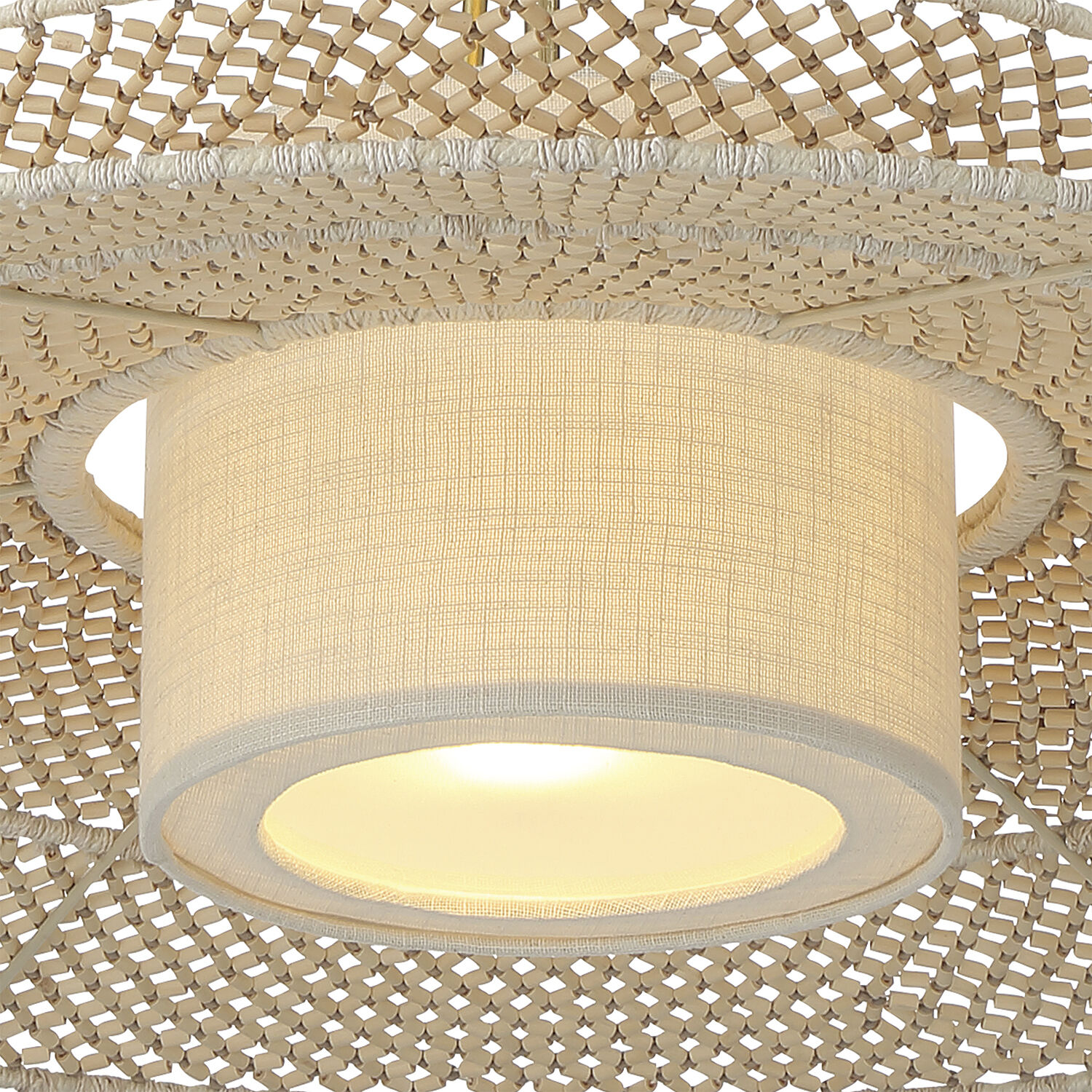 Janipher 1 Light 29.5 inch Soft Gold Chandelier Ceiling Light