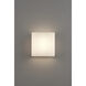 Glaz 1 Light 7.1 inch White ADA LED Wall Sconce Wall Light
