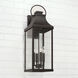 Bradford 4 Light 27 inch Oiled Bronze Outdoor Wall Lantern
