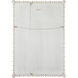 Beau 58 X 41.5 inch Antique White Mirror