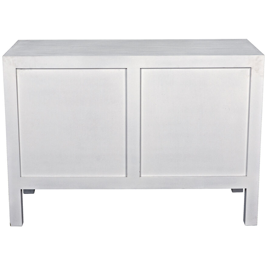 Conrad White Wash Dresser, 6 Drawer