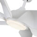 Coronado 59.63 inch Matte White Ceiling Fan