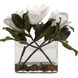 Middleton White Magnolia Blooms Flower Centerpiece