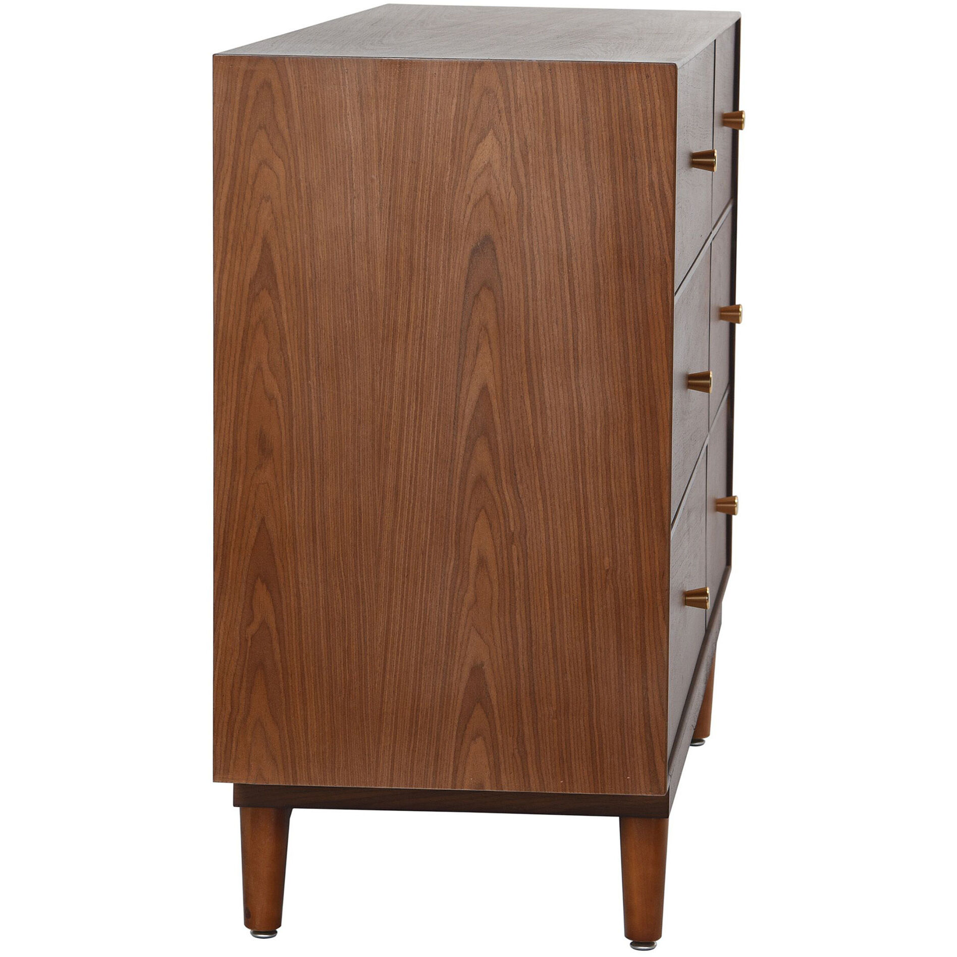Dann Foley Walnut Brown Dresser