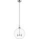 High Oaks 3 Light 13.75 inch Brushed Nickel Pendant Ceiling Light
