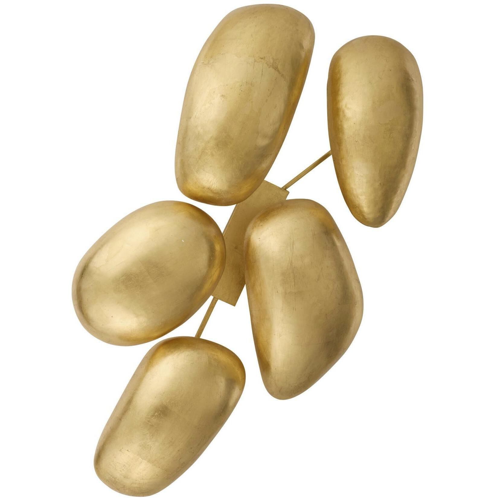 Theo 13 Light 54.5 inch Gold Leaf Flush Mount Ceiling Light