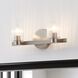 Bedminster 2 Light 14.5 inch Brushed Nickel Vanity Light Wall Light