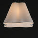 Saxon 1 Light 14 inch Polished Nickel Single Pendant Ceiling Light