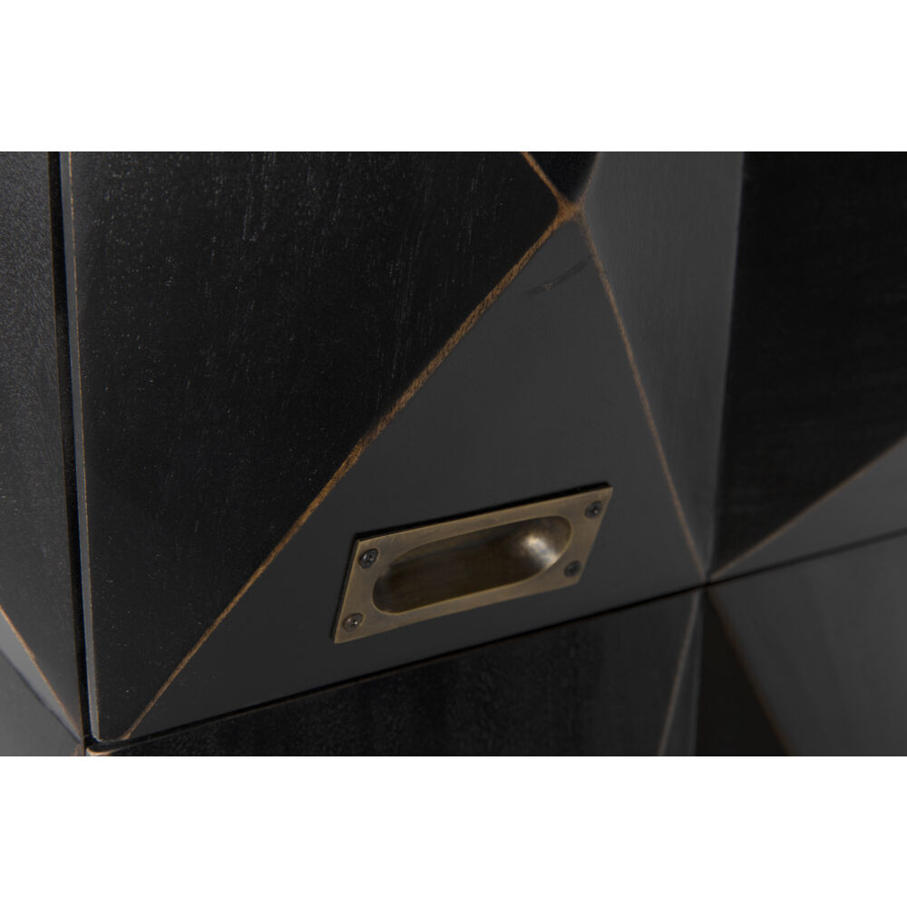 Allegra Hand Rubbed Black Dresser