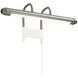 Bradley LED 7 inch Satin Nickel Wall Sconce Wall Light
