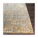 Herati 71 X 47 inch Aqua/Butter/Bright Blue/Dark Green/Bright Orange Rugs, Rectangle