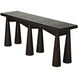 Tutankhamun 81 X 20 inch Ebony Walnut Console