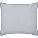 Jessie 26 inch Light Grey Euro Sham