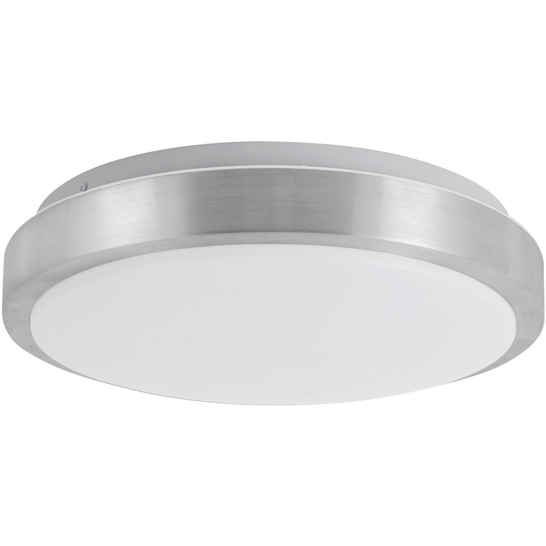 Yanis 11.88 inch Brushed Nickel Flush Mount Ceiling Light