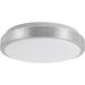 Yanis 11.88 inch Brushed Nickel Flush Mount Ceiling Light