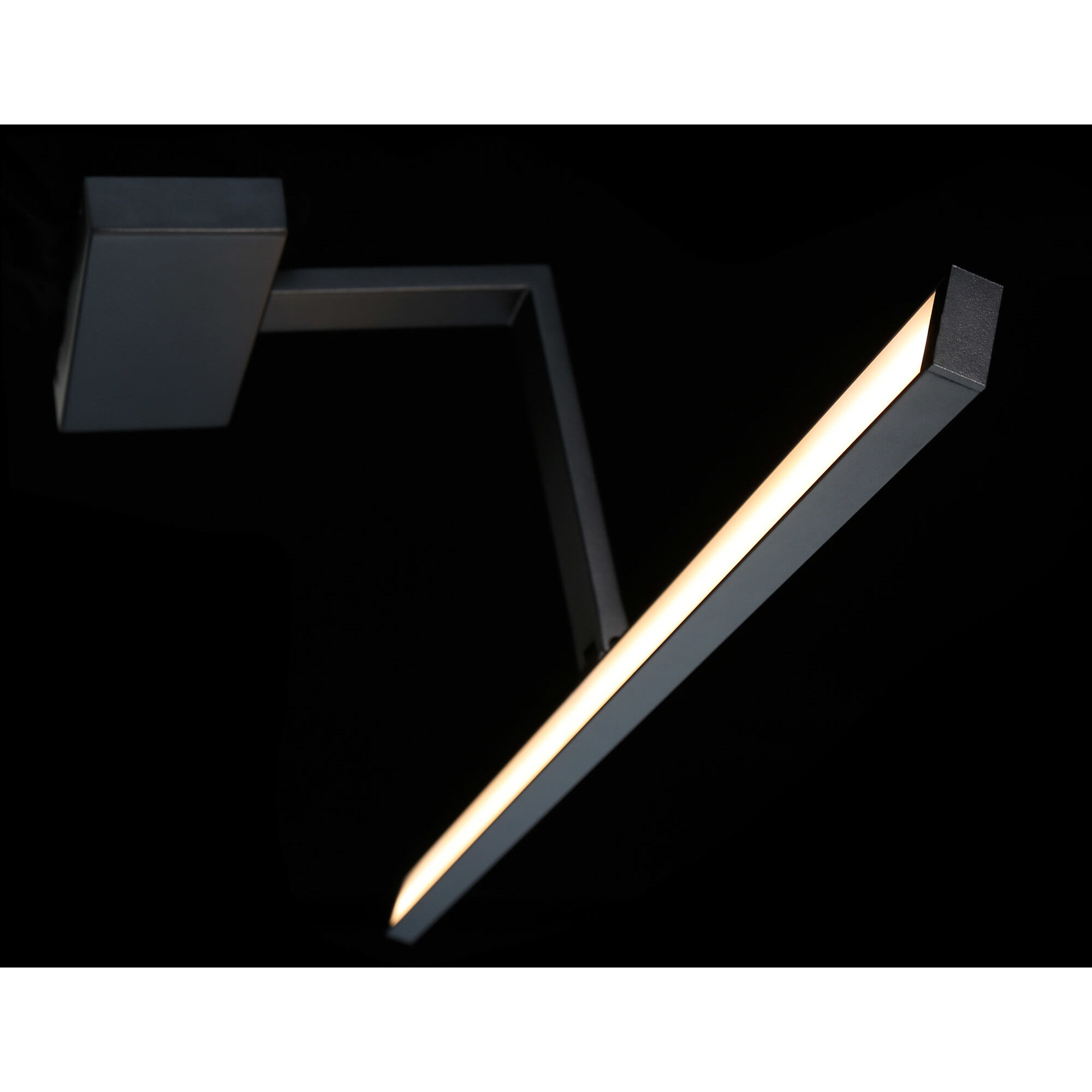 Uptown 16.00 watt 25 inch Black Picture Light Wall Light, dweLED