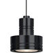 Sputnik LED Black Cord Pendant Ceiling Light