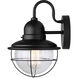 Madison 1 Light 13 inch Black Outdoor Downlight
