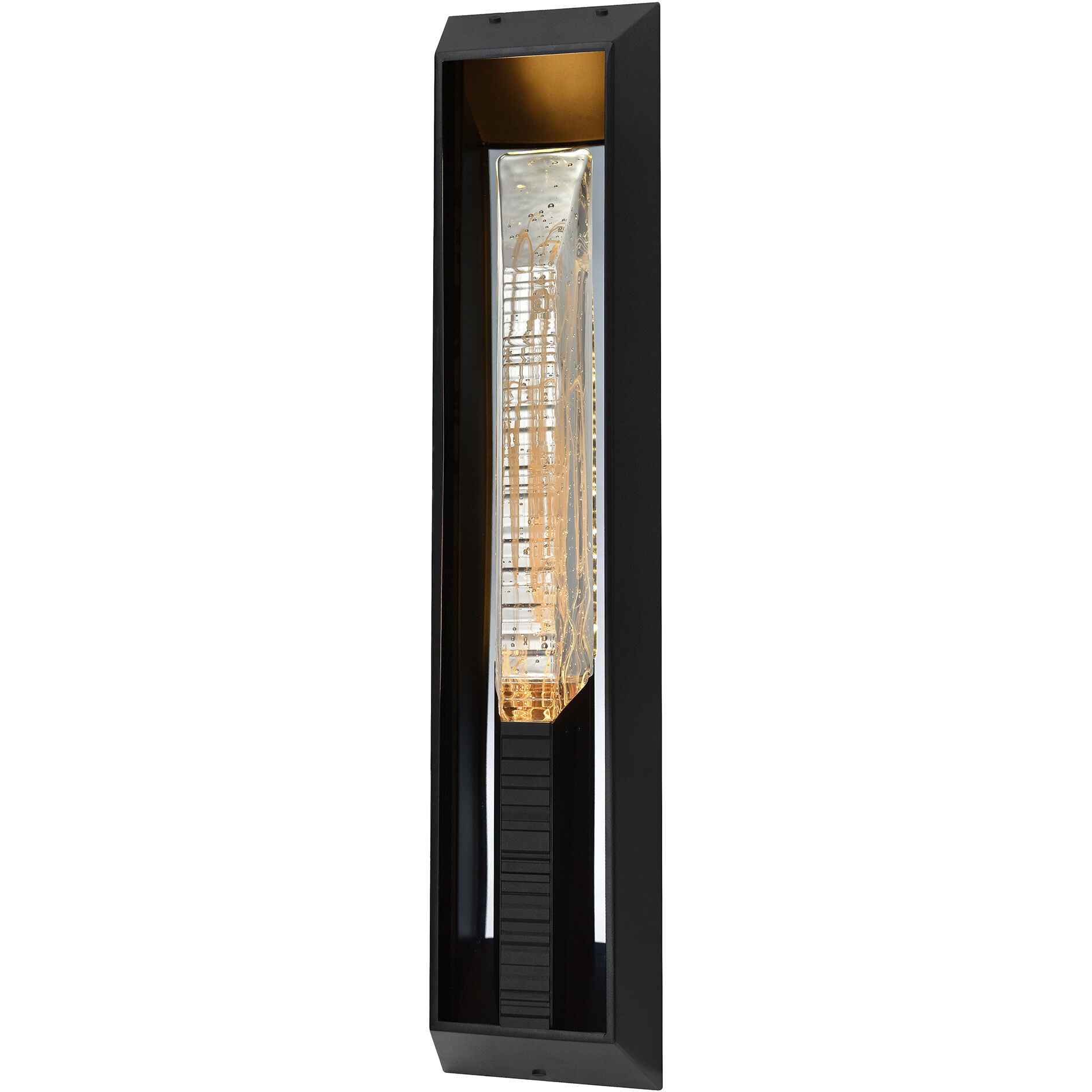 Petra LED 29 inch Sand Black Outdoor Wall Light