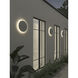 Eclipse LED Matte Concrete Exterior Wall Light