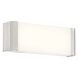 Origin LED 13.25 inch Brushed Steel Vanity Light Wall Light