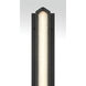 Hy50 LED 24.63 inch Sand Black Outdoor Wall Sconce
