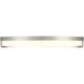 Vantage LED 13 inch Brushed Nickel Flush Mount Ceiling Light, Outdoor