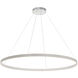 Verdura LED 60 inch Grey Chandelier Ceiling Light
