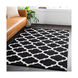 Pollack 36 X 24 inch Black Indoor Area Rug, Rectangle