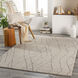 Cozy 84 X 63 inch Taupe Rug, Rectangle