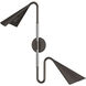 Amerson 5 inch 60 watt English Bronze Swing Arm Sconce Wall Light