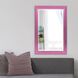 Avery 42 X 28 inch Glossy Hot Pink Wall Mirror
