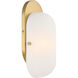Heathcote 1 Light 4.5 inch Legacy Brass Vanity Light Wall Light