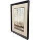 Woodland Shimmer Light Brown and Beige and Gray and Neutral Framed Art