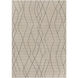 Cozy 84 X 63 inch Taupe Rug, Rectangle