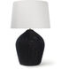 Georgian 28 inch 150.00 watt Black Table Lamp Portable Light