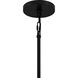 Cassidy 5 Light 23.5 inch Matte Black Pendant Ceiling Light, Large