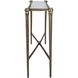 Amara 60 inch Antique Brass Console Table