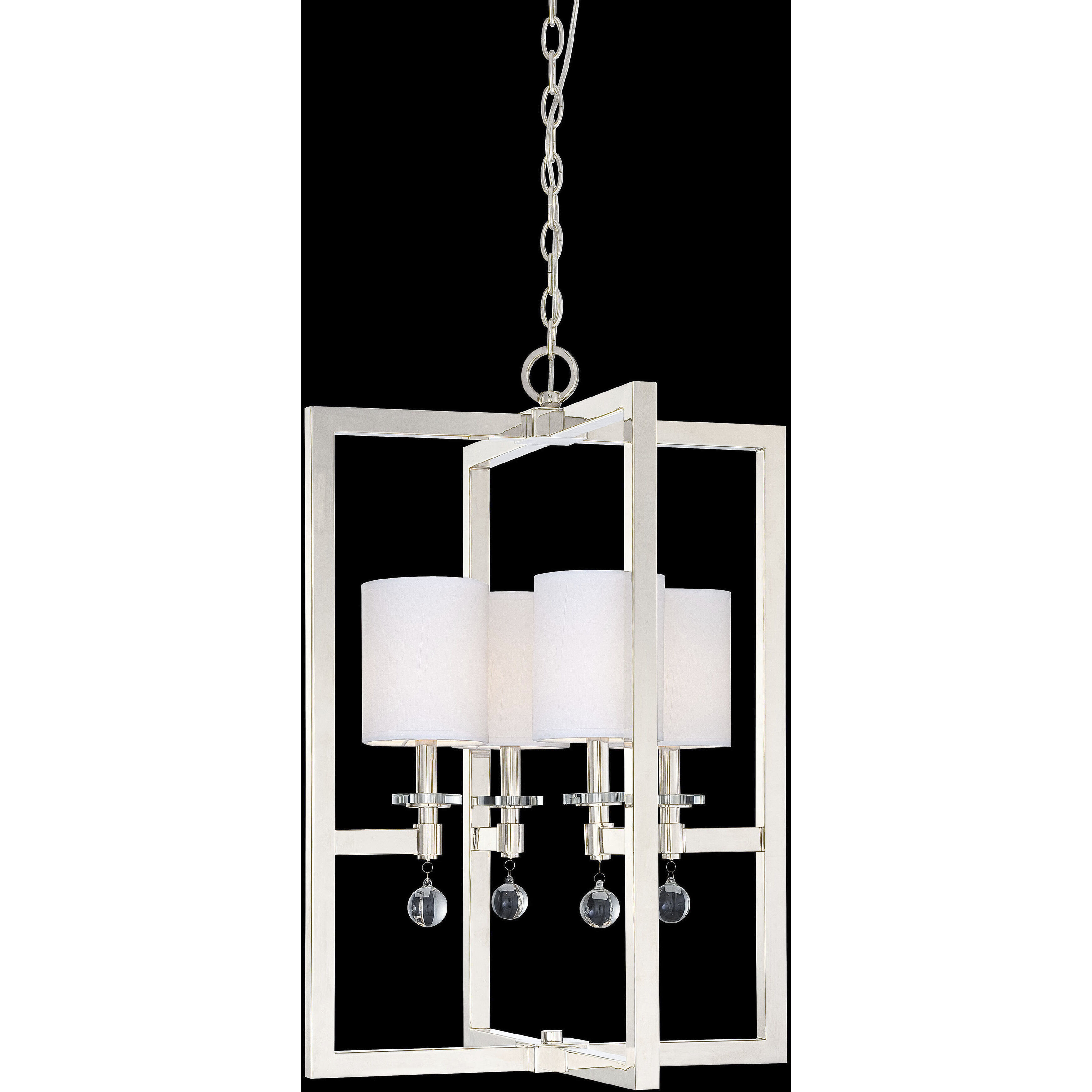 Chadbourne 4 Light 20 inch Polished Nickel Pendant Ceiling Light