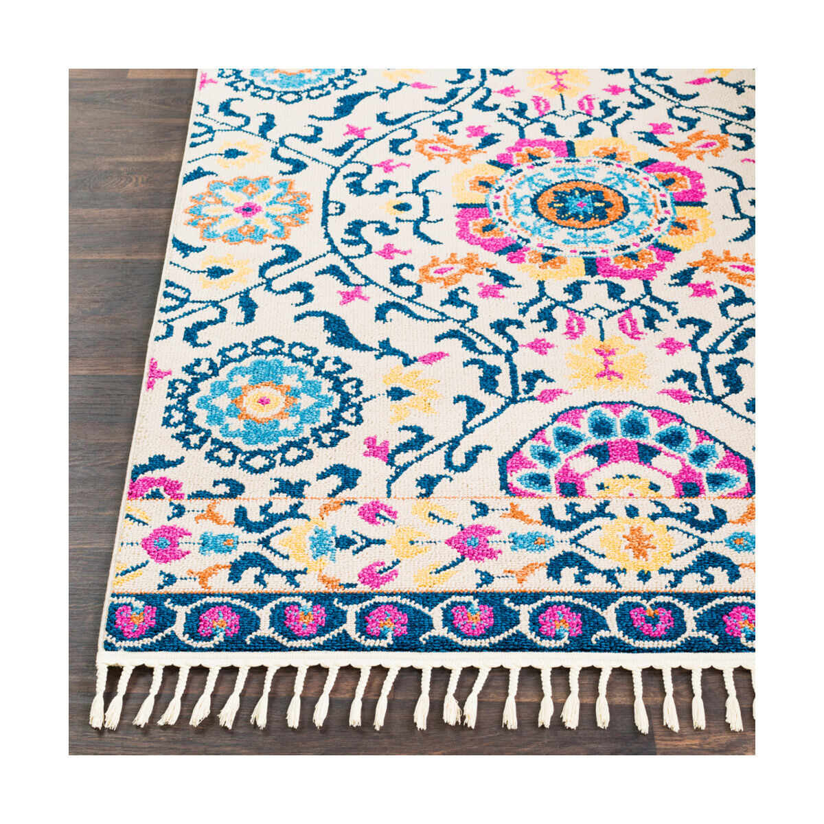 Love 87 X 31 inch Navy Indoor Runner, Runner