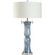 Blue Breeze 32.25 inch 60.00 watt Blue Tortoise Table Lamp Portable Light