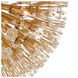Wildwood 16 Light 26 inch Brass Plated/Clear Chandelier Ceiling Light, Large